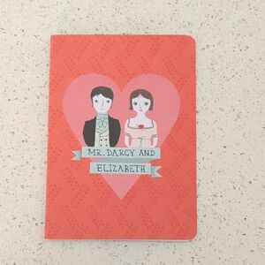 Mr. Darcy and Elizabeth Notebook by Baby Lit